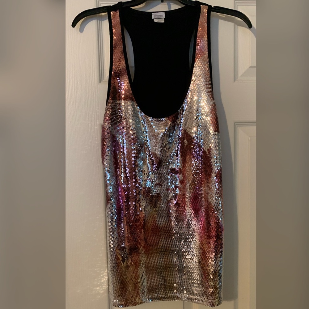 Sequin Multicolor Tank